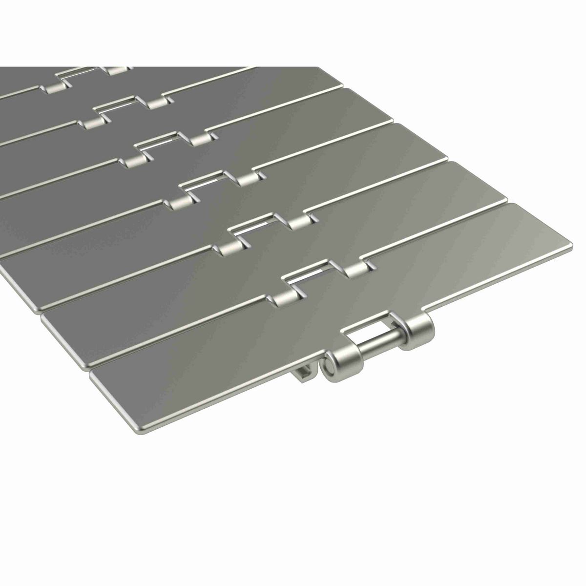 Rexnord 815TAB Straight Running Solid Top, Material: Carbon Steel, Width: 7.5in, Pitch: 1.5in - 763.93.72