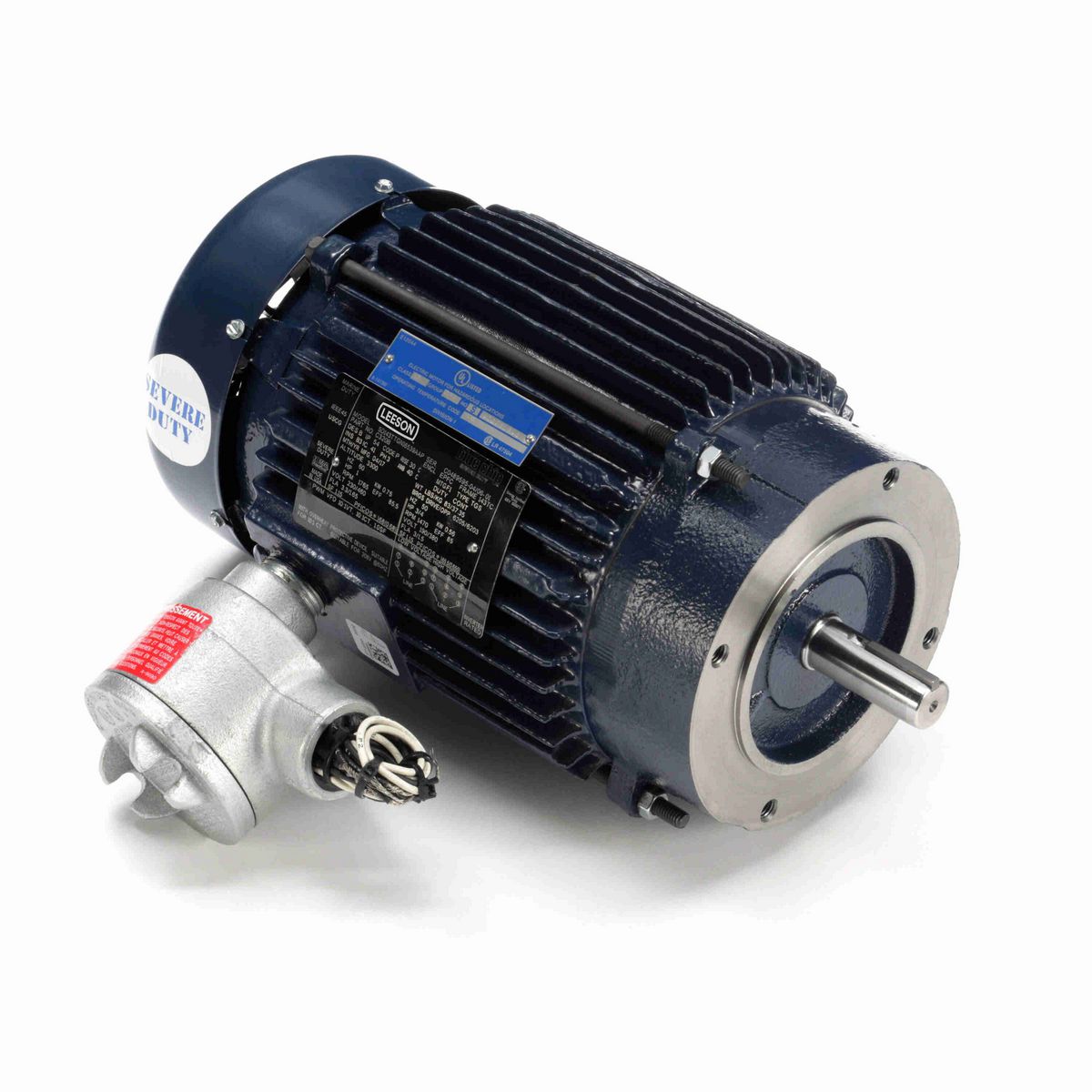 LEESON Explosion Proof Motor, 1 & 0.75 HP, 3 Ph, 60 & 50 Hz, 230/460 & 190/380 V, 1800 & 1500 RPM, 143TC Frame, EPFC - C320B