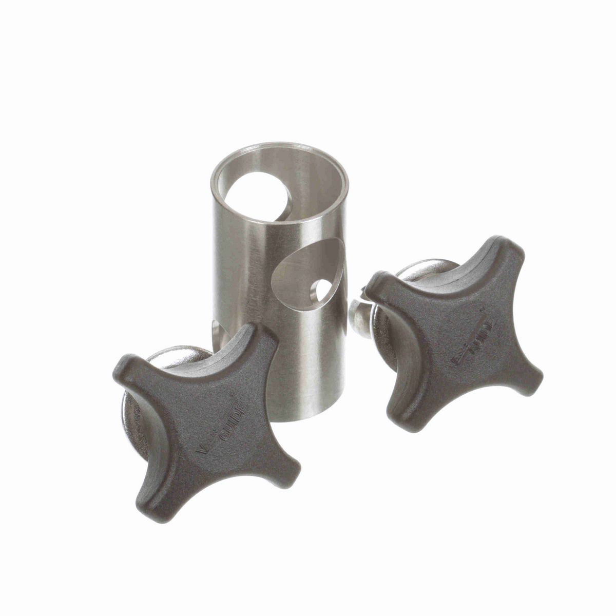 System Plast Cross Block for 1/2-in round x 3/4-in round w/ 2 Knobs - VG-621S-12-34