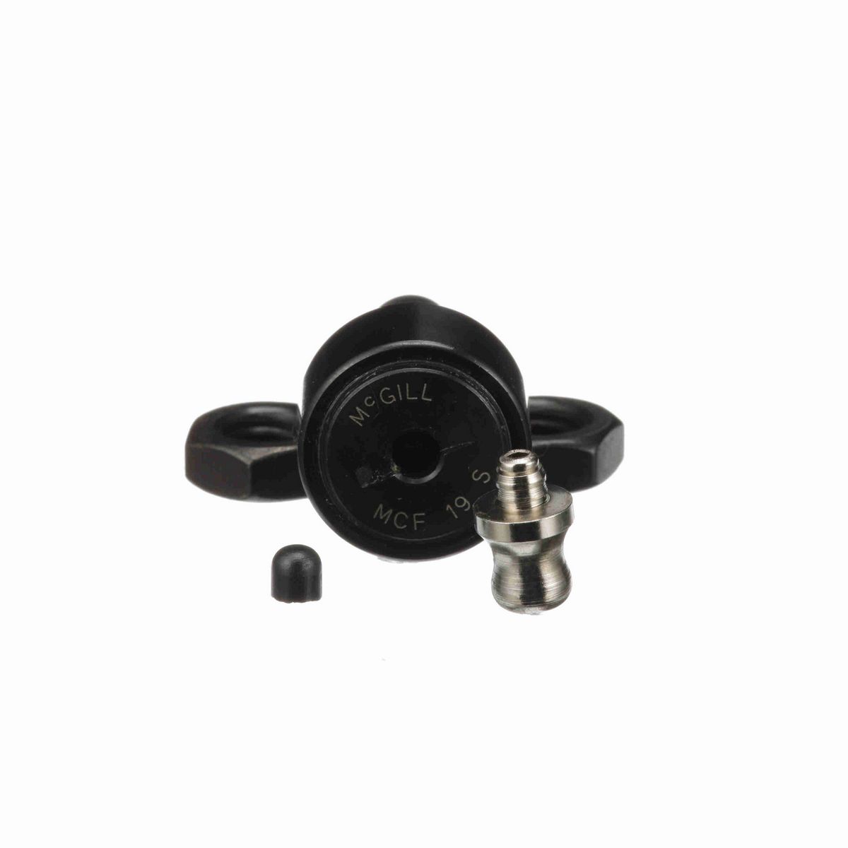 Опорный ролик с цапфой McGill CAMROL MCF 19 S, бочкообразный, с уплотнением, со шлицем под отвёртку, метрический