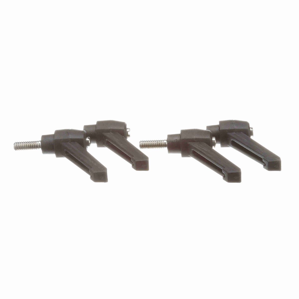 System Plast Ratchet Handle (Male); Thread: 5/16-18, Handle Length: 2.16-in Stud Length: 0.79-in, Color: Black - RH-20-BK-MS51618-20