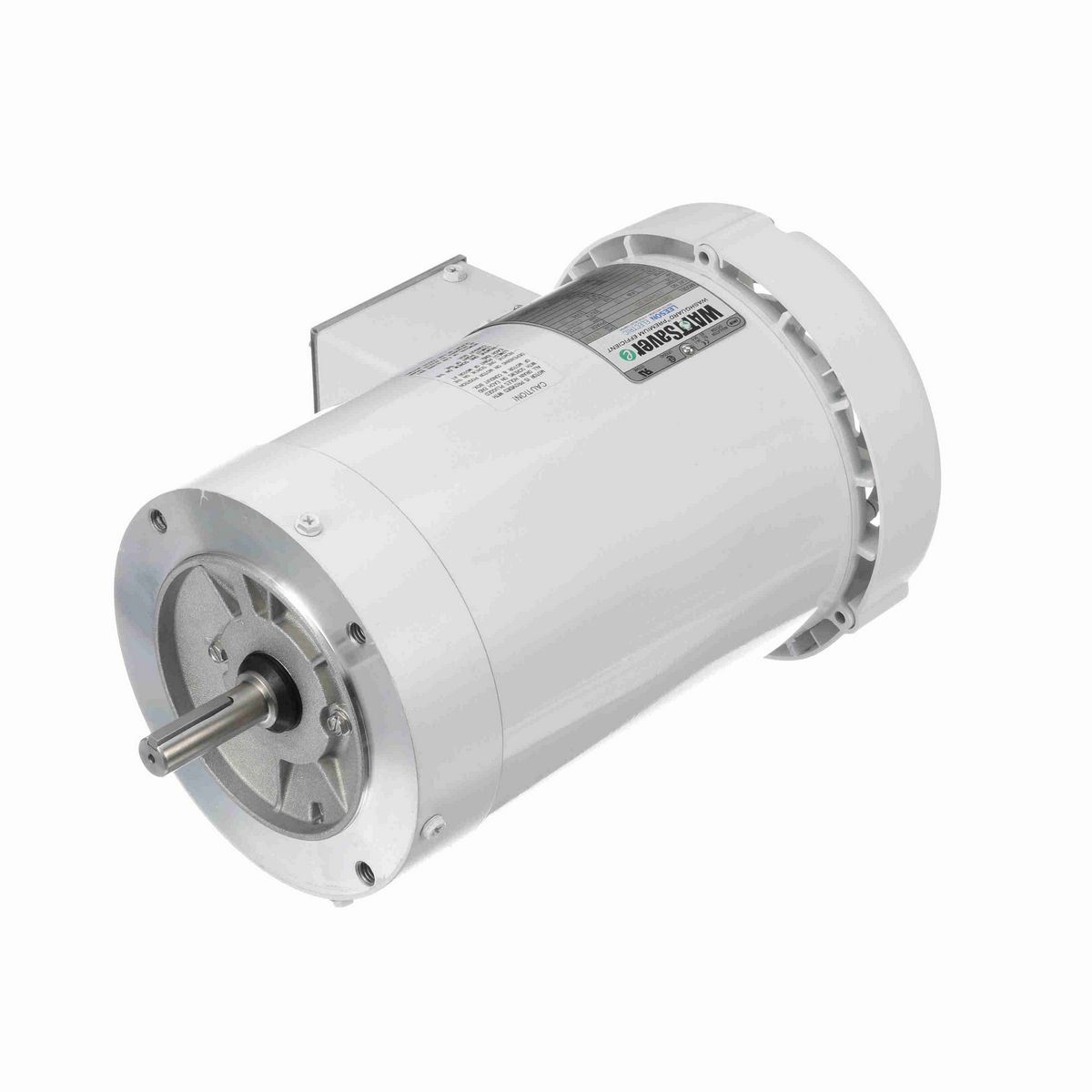 LEESON White Duck™ General Purpose Motor, 1.50 HP, 3 Ph, 60 Hz, 230/460 V, 1800 RPM, 56C Frame, TEFC - 119469.00