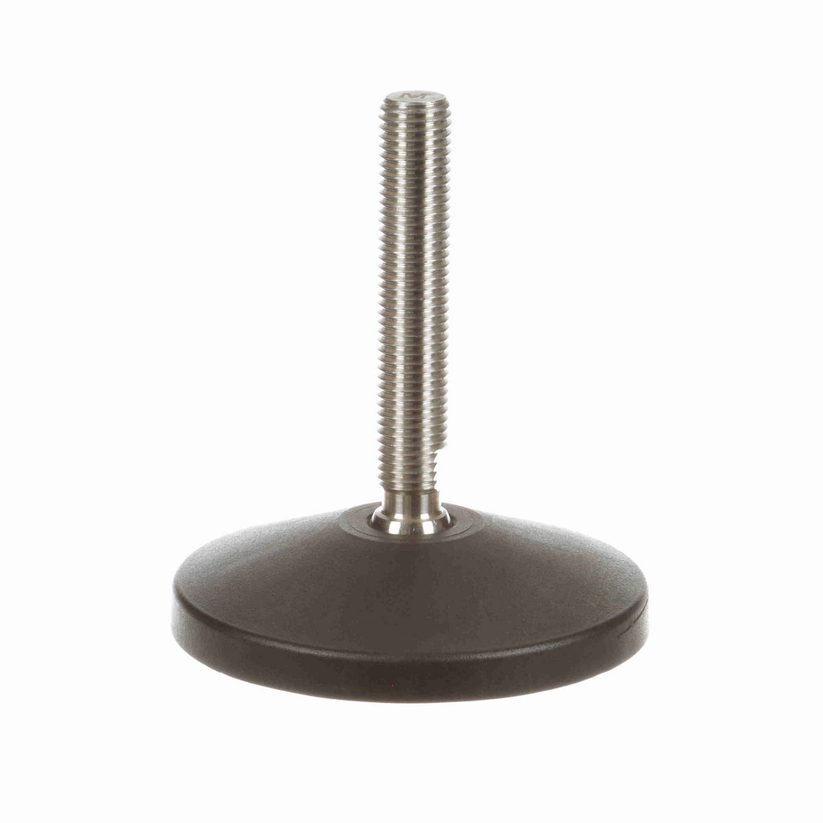 System Plast Articulating Plastic Leveler; Series: VG-511, Base Diameter: 4, Spindle Length: 2.92-in, Thread: M16 - VG-511-01-SM16-L3