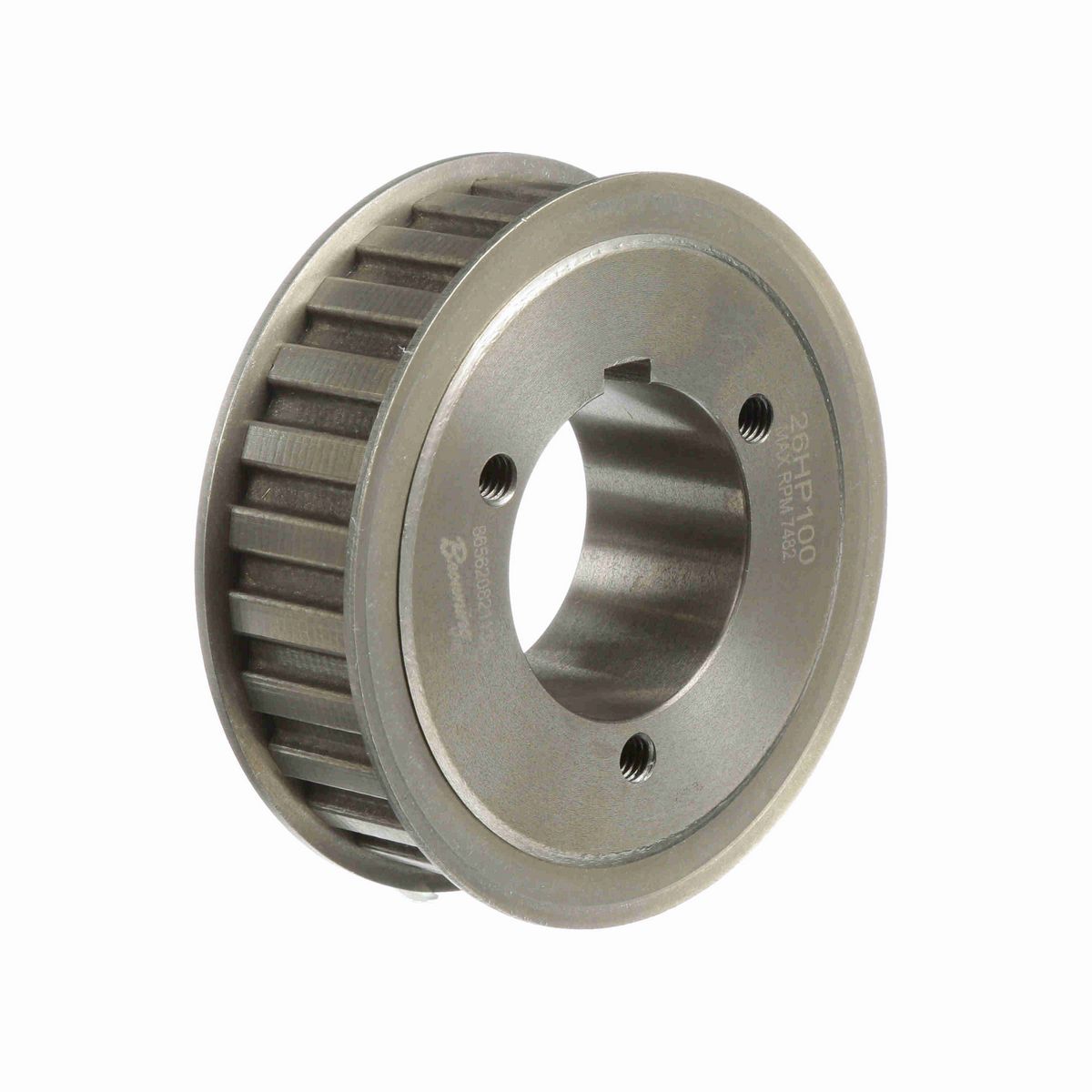 Browning Steel Bushed Bore Gearbelt Pulley - 26HP100