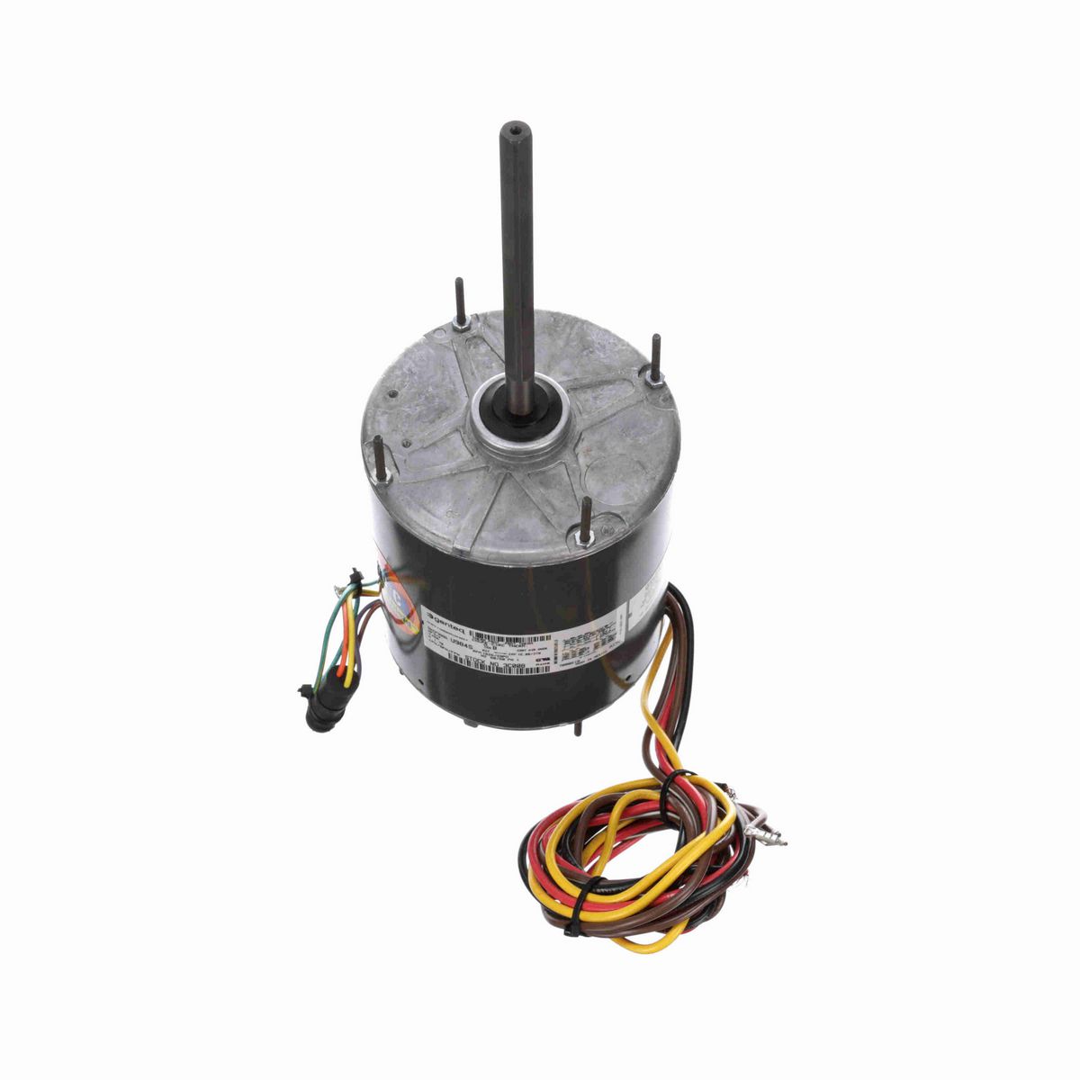 Genteq Condenser Fan Motor, 3/4 HP, 1 Ph, 60/50 Hz, 460 V, 1625 RPM, 2 Speed, 48 Frame, OPAO - 3C008