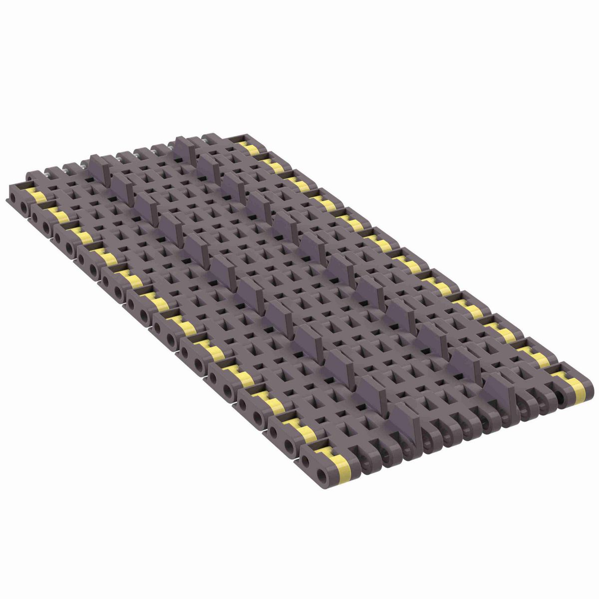 Rexnord 8506 Straight Running Flush Grid, Material: Brown High Performance, Width: 4.5in, Pitch: 0.75in - 81418171