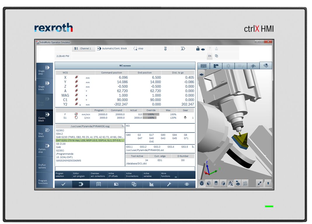 CONTROL PANEL WR2110.1-111-AA-000-NN-A1-NN [R911411946]
