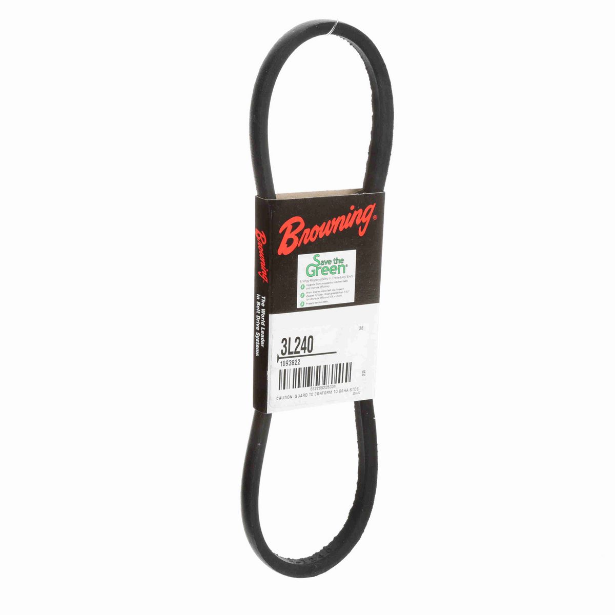 Browning Rubber FHP Belt - 3L240