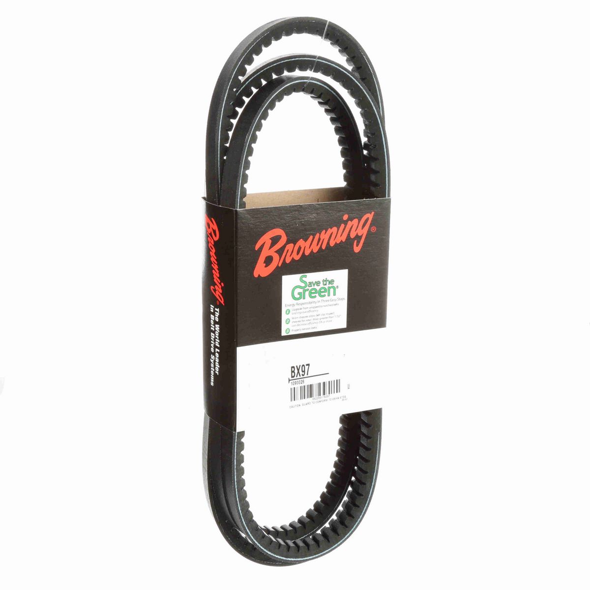 Browning EPDM Notched Belt 98% Efficient - BX97