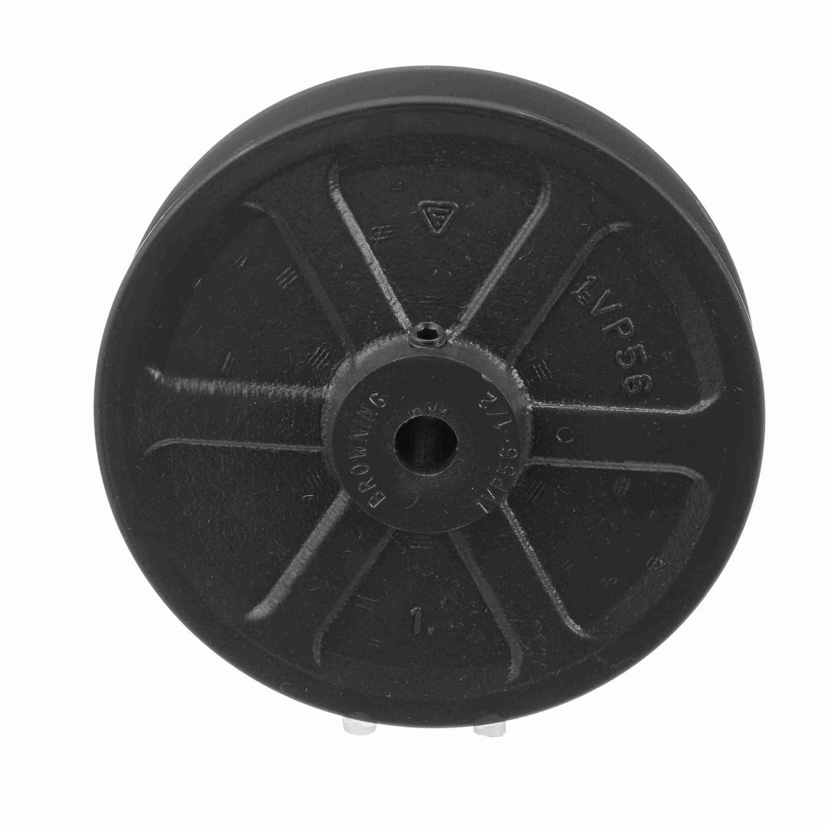 Browning 1 Groove Cast Iron Finish Bore FHP Variable Pitch Sheave - 1VP56X1/2