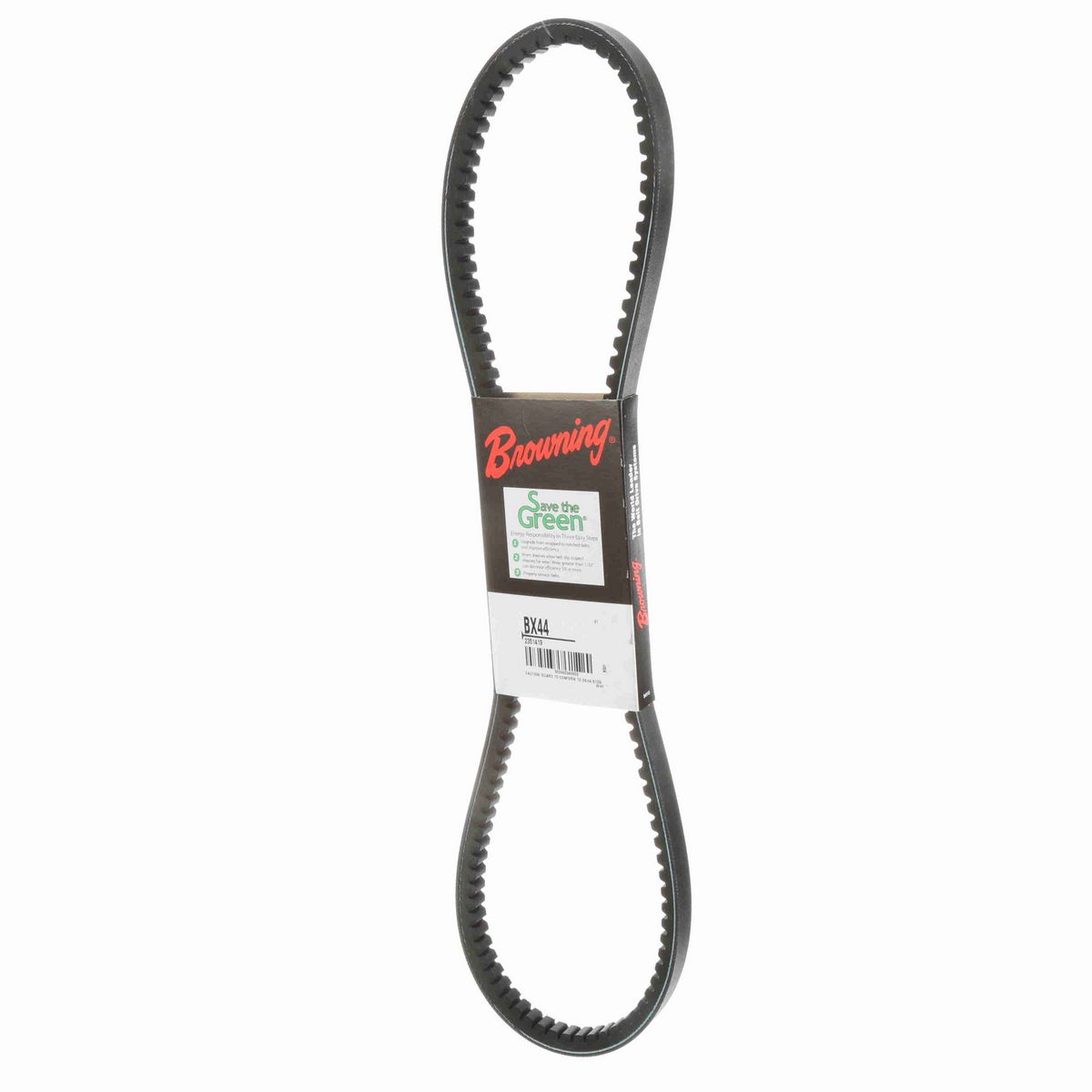 Browning EPDM Notched Belt 98% Efficient - BX44