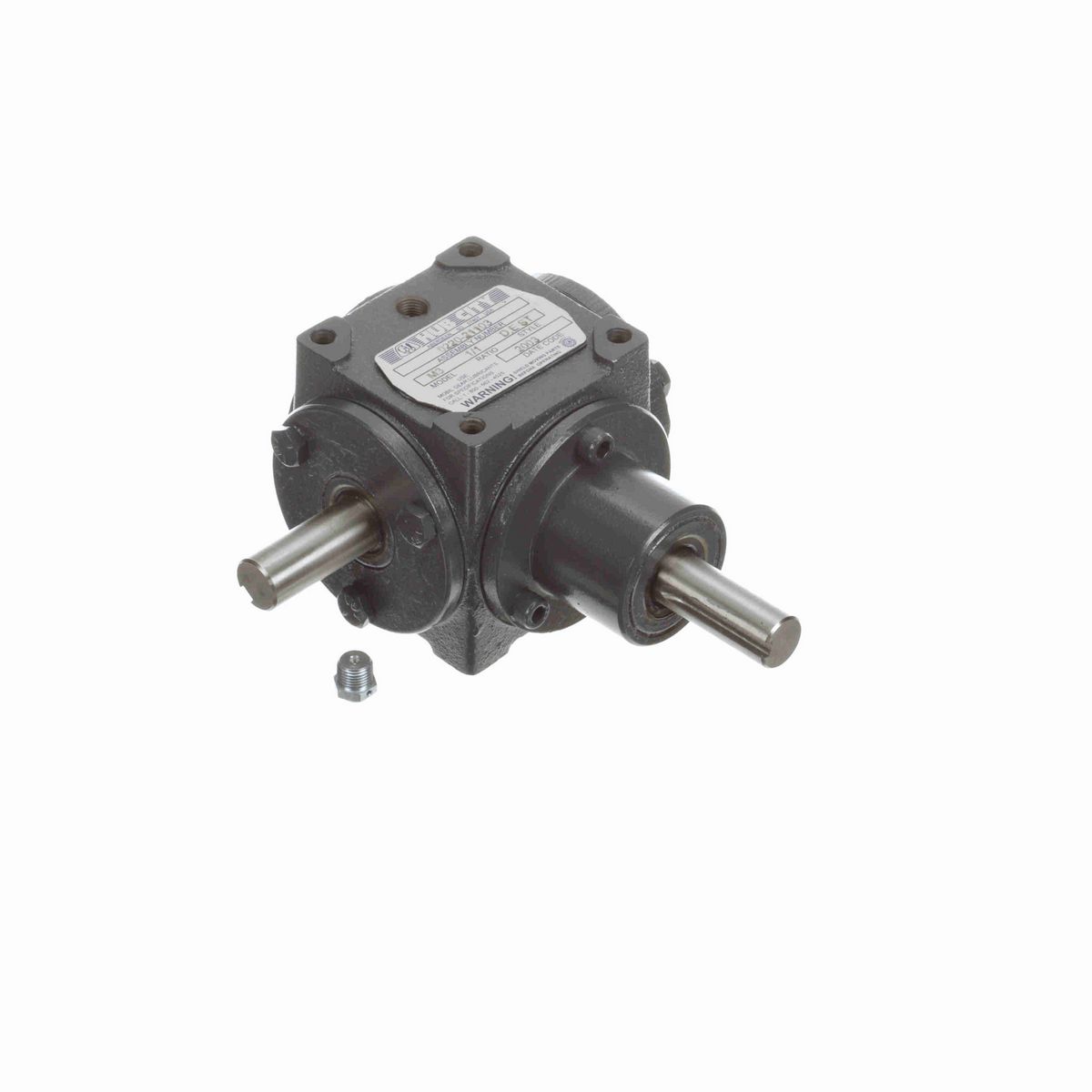 Hub City Bevel Gear Drives Cast Iron Bevel Reducer - M3 1/1 D,E ST