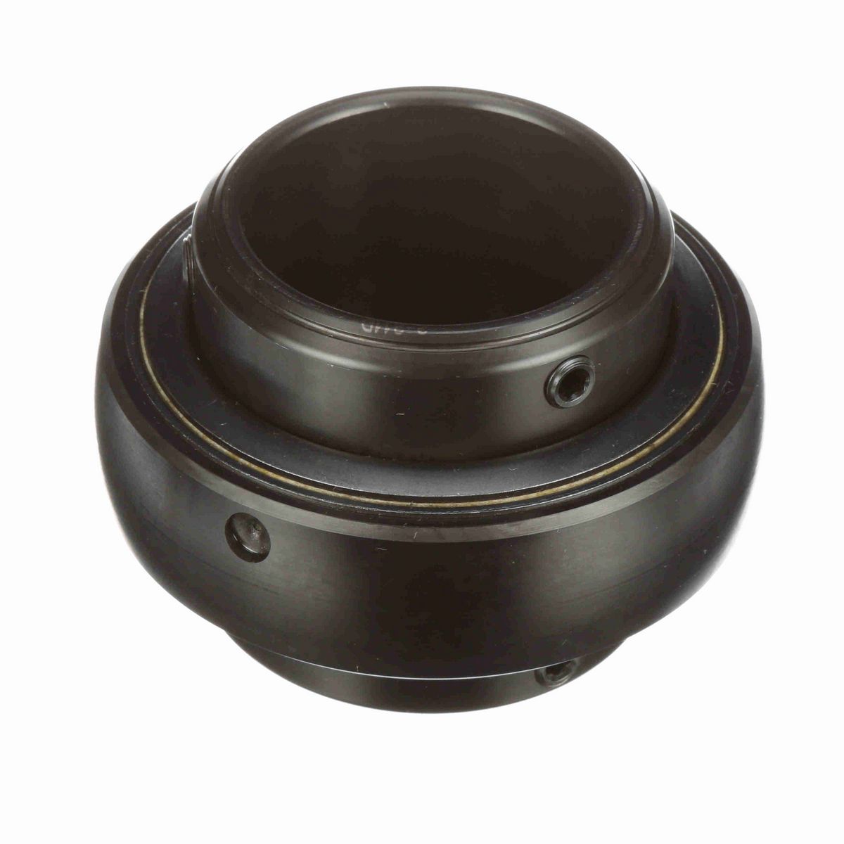 Sealmaster Mounted Insert Only Ball Bearing - 52100 Bearing Steel, Black Oxided - Double Setscrew Lock - 2-211D