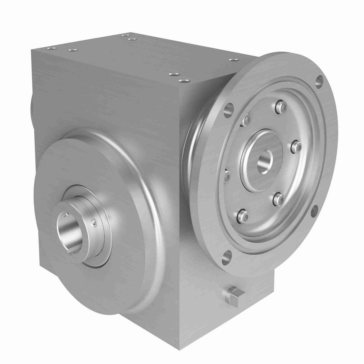 Hub City Cleanline Stainless Steel Worm Gear Reducer Stainless Steel Washdown Worm Reducer - SSW265 30/1 B WR 56C 1.438