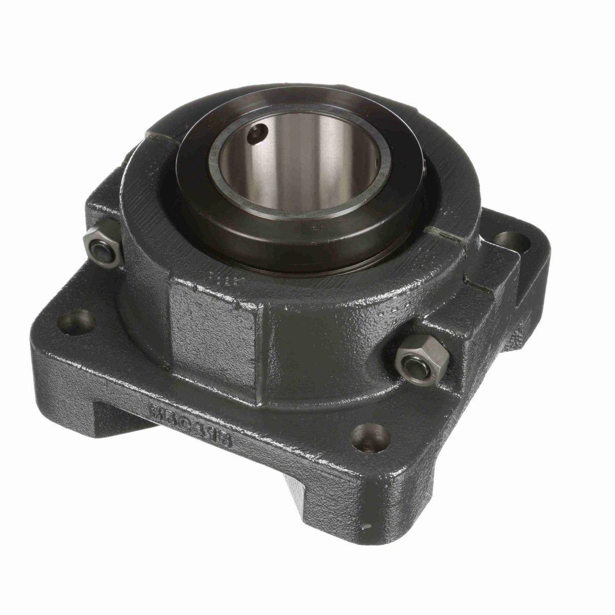 Sealmaster Mounted Cast Iron Four Bolt Flange Tapered Roller - 52100 Bearing Steel - Collar Mount Lock - RFBA 208C