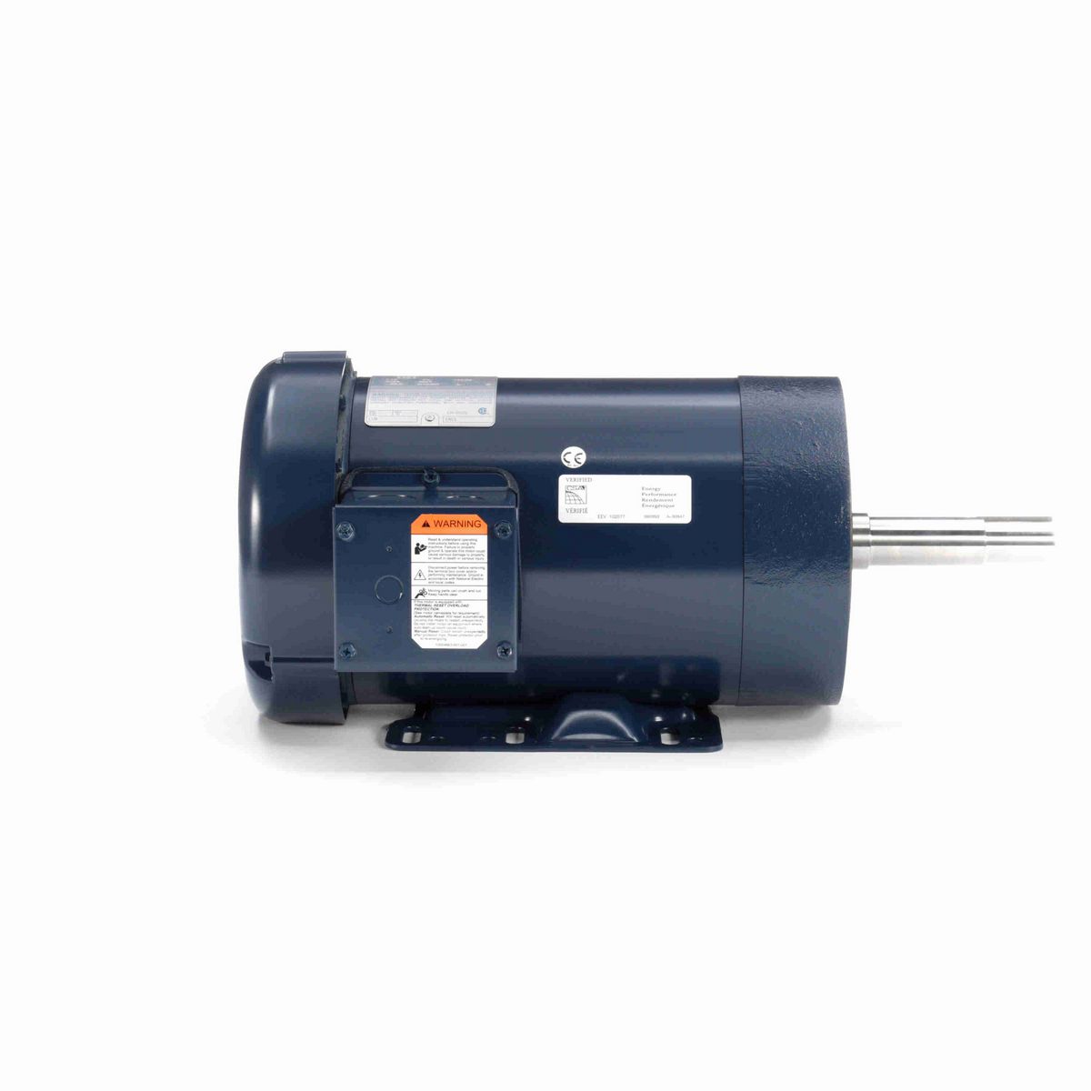 LEESON Close-Coupled Pump Motor, 1.50 HP, 3 Ph, 60 Hz, 230/460 V, 1800 RPM, 145JM Frame, TEFC - GT3104