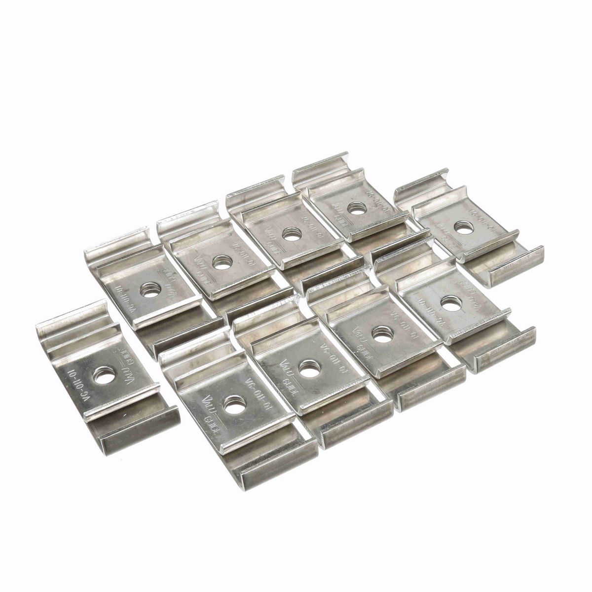 System Plast Double Rail Clamp, Stainless Steel - VG-011-01