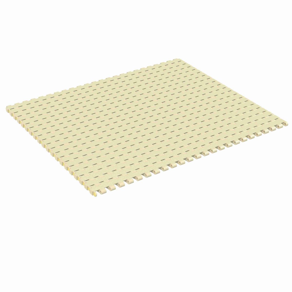 Rexnord 5935 Straight Running Solid Top, Material: Beige High Temperature, Width: 48in, Pitch: 0.75in - HT5935-48