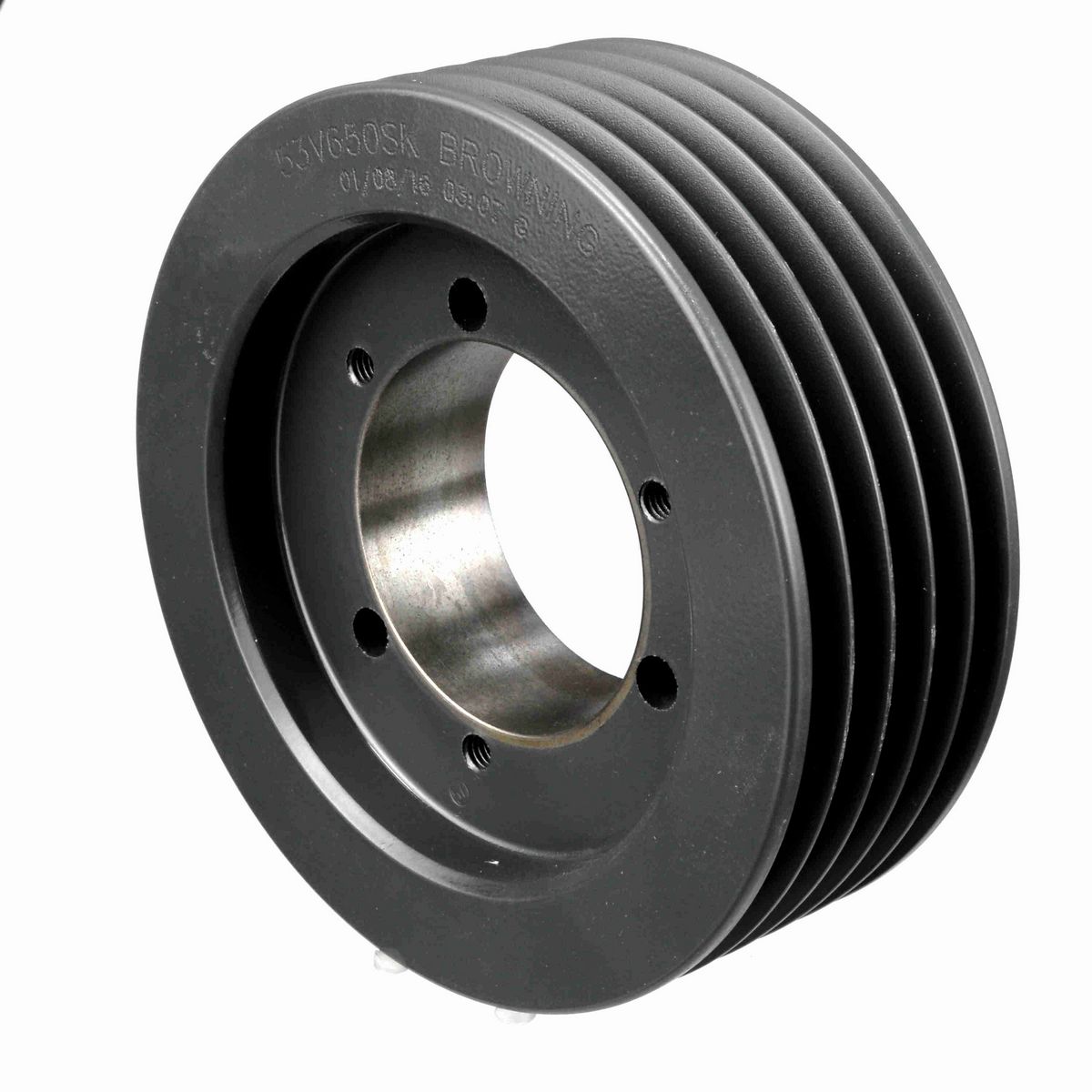 Browning 5 Groove Cast Iron Bushed Bore Multiple Sheave - 53V650SK