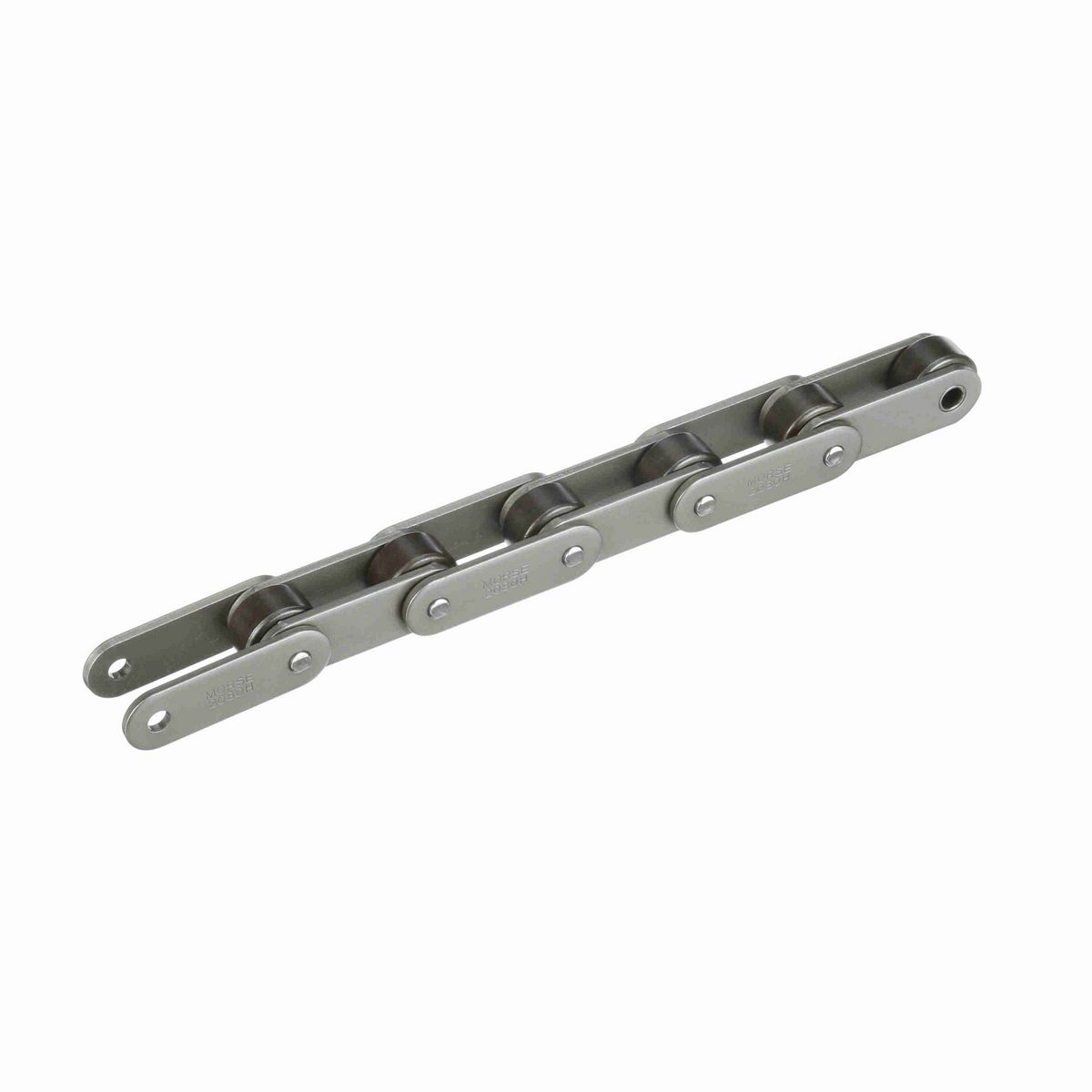 Morse Double Pitch Roller Chain - Riveted Large Roller Design - C2082HR 10FT