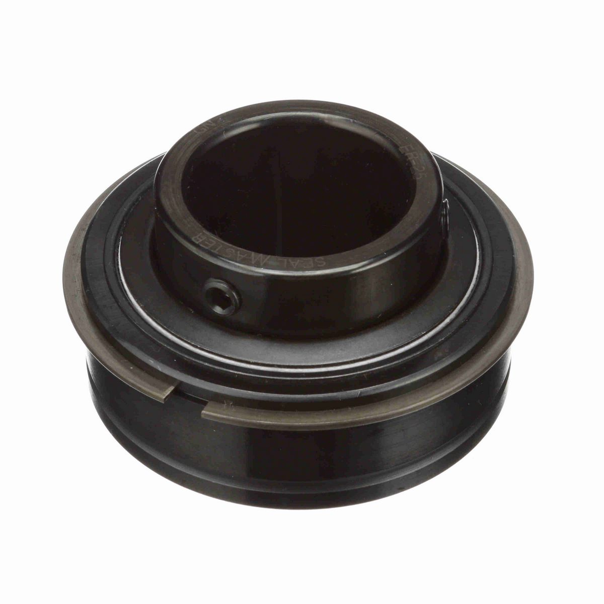 Sealmaster Mounted Insert Only Ball Bearing - 52100 Bearing Steel, Black Oxided - Setscrew Lock - ER-25