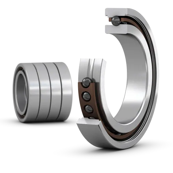 Согласованный комплект четырёх прецизионных радиально-упорных подшипников SKF 7020 ACB/HCP4AQBCA