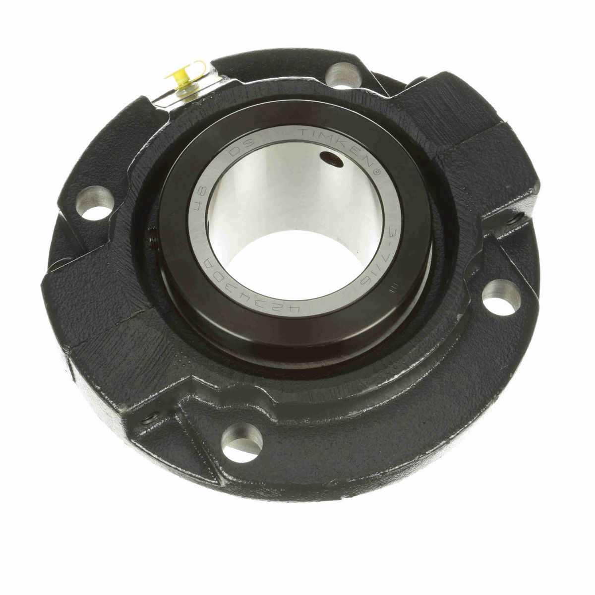 Sealmaster Mounted Cast Iron Piloted Flange Tapered Roller - 52100 Bearing Steel - Collar Mount Lock - RFPA 307