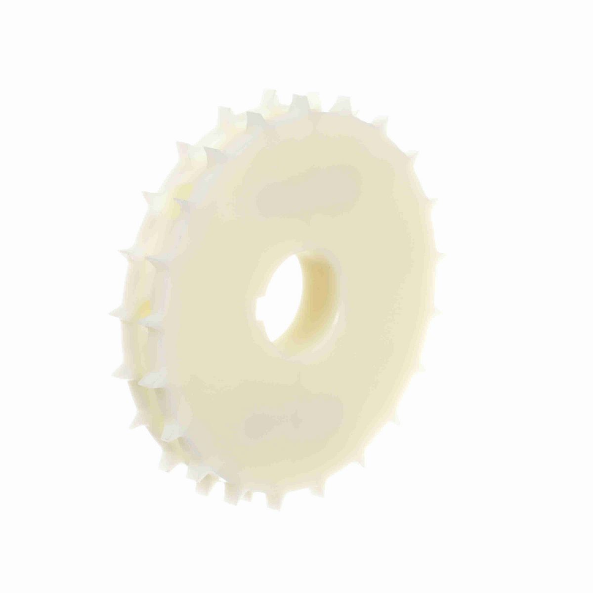 System Plast 2190 Series Split Machined Sprocket with 21 Teeth, a 1-1/4in Round Shaft-Ready Bore and Setscrew - 2190-21R1.25-DMS-SS