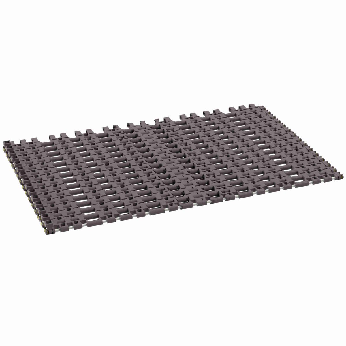 Rexnord 7956GT Side-flexing Flush Grid, Material: Brown High Performance, Width: 30in, Pitch: 1.25in - 10464501
