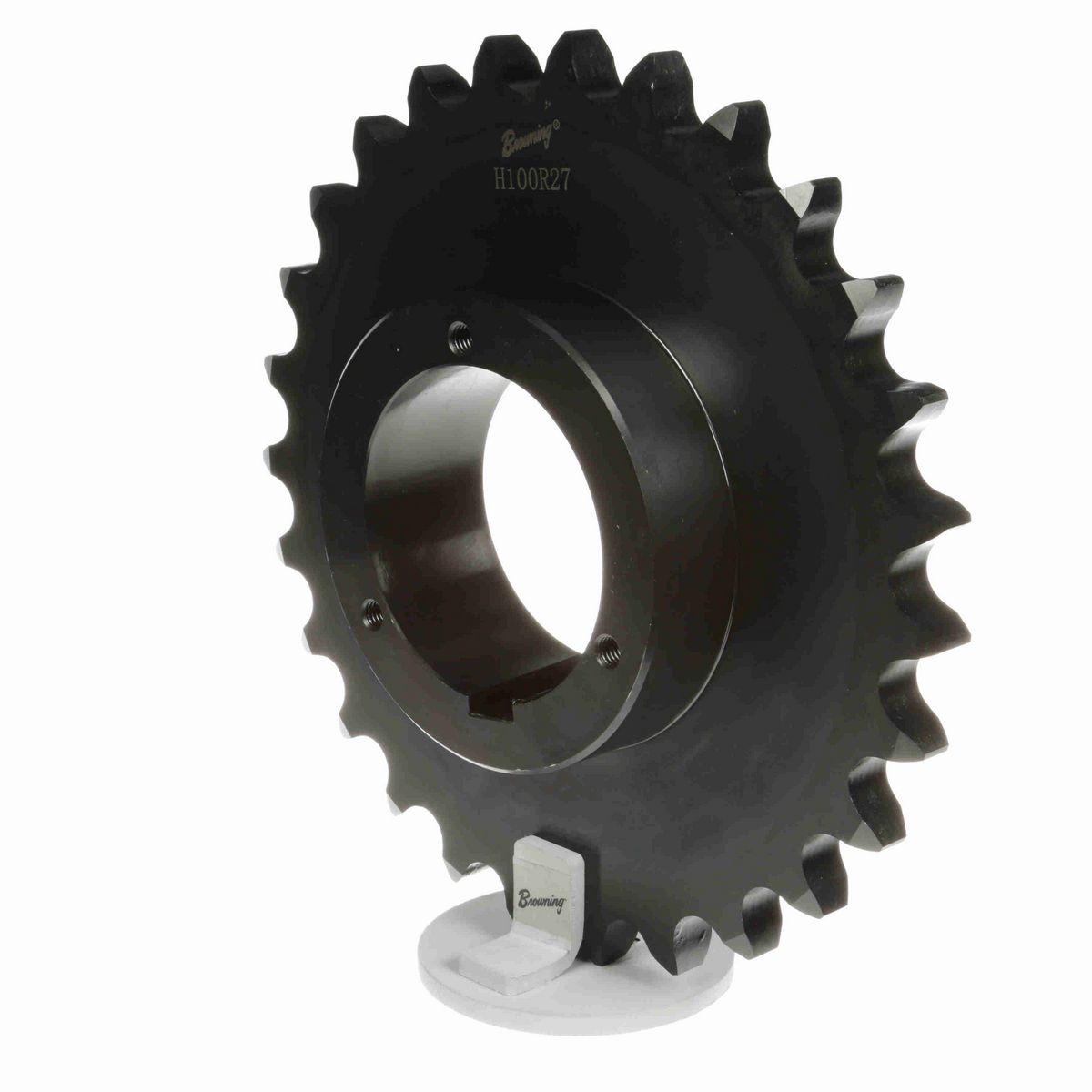 Browning Steel Bushed Bore Roller Chain Sprocket - H100R27