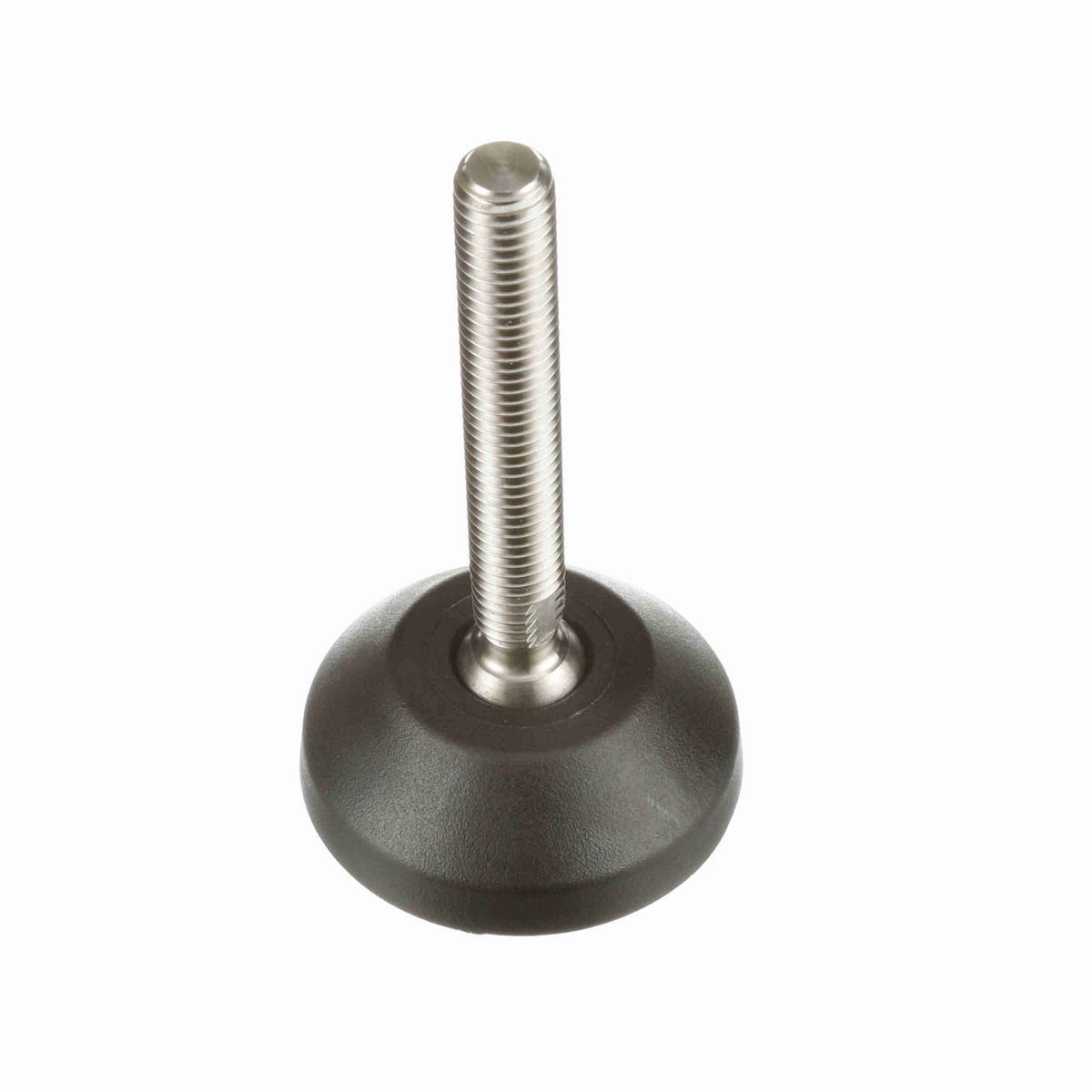 System Plast Articulating Plastic Leveler; Series: VG-501, Base Diameter: 2.38, Spindle Length: 2.64-in, Thread: 1/2-13 - VG-501-01-S12-L3