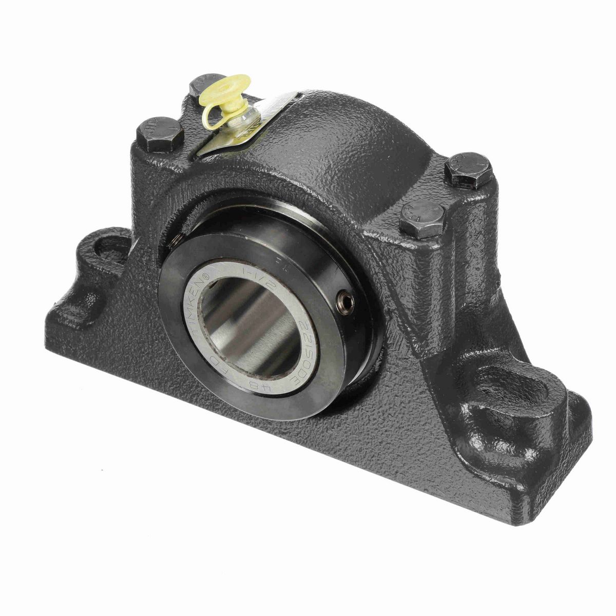 Sealmaster Mounted Cast Iron Two Bolt Pillow Block Tapered Roller - 52100 Bearing Steel - Double Collar Mount Lock - RPB 108-2