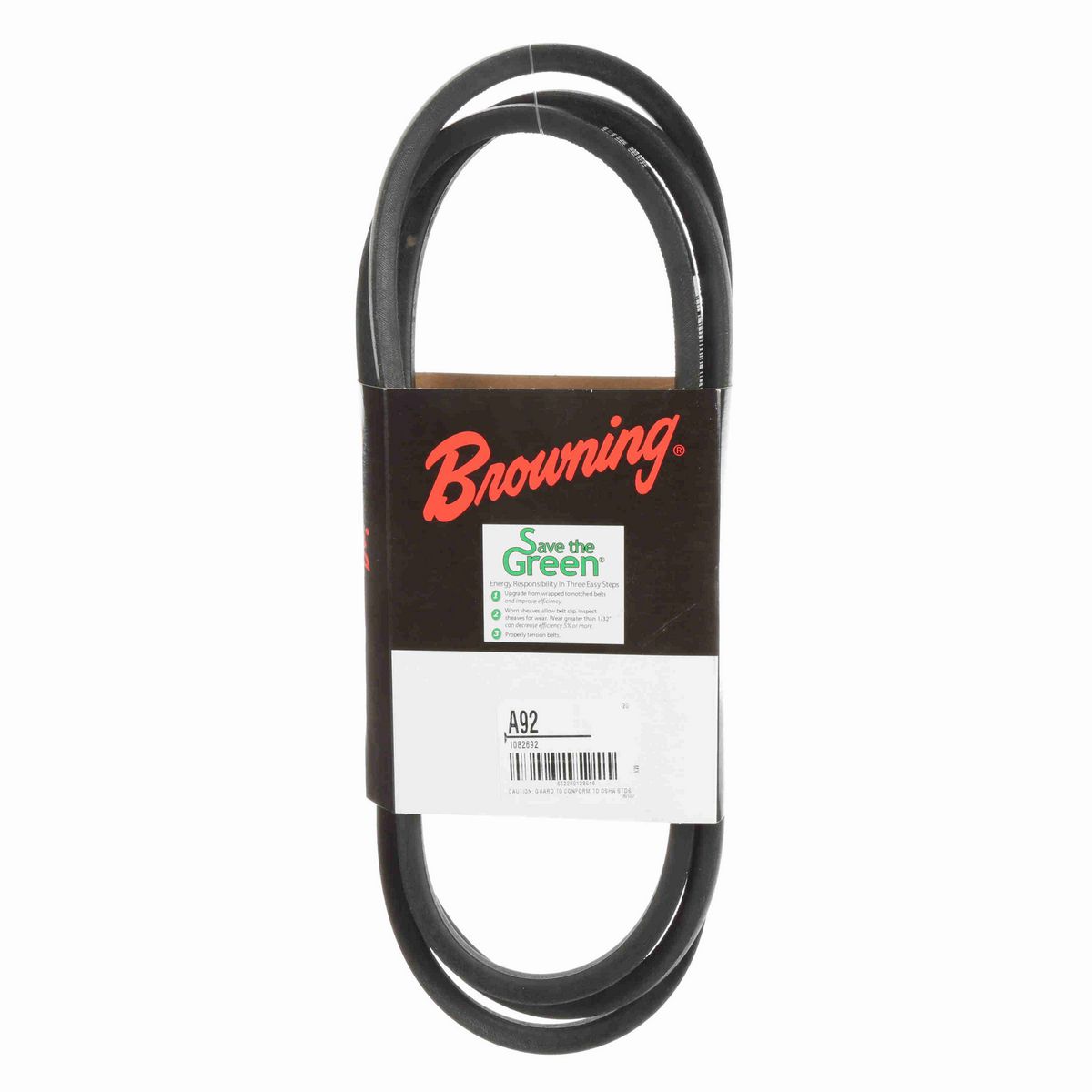 Browning Neoprene Wrapped Belt 95% Efficient - A92