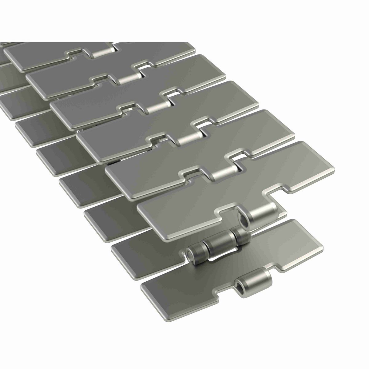 Rexnord 8811M Side-flexing Solid Top, Material: 0, Width: 4.5in, Pitch: 1.5in - 767.53.42