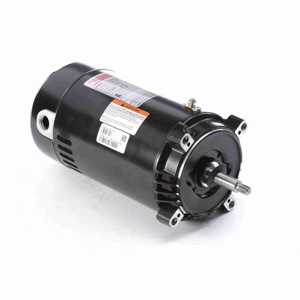 Century Pool Pump Motor, 3/4 HP, 1 Ph, 60 Hz, 230/115 V, 3600 RPM, 56J Frame, ODP - UST1072