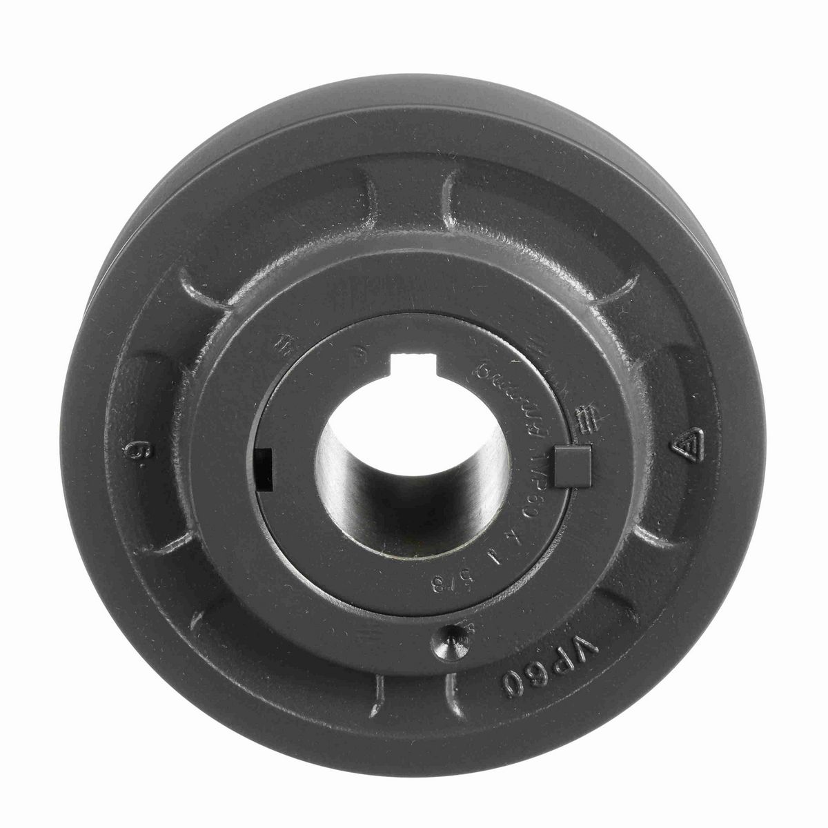 Browning 1 Groove Cast Iron Finish Bore FHP Variable Pitch Sheave - 1VP60X 1 5/8