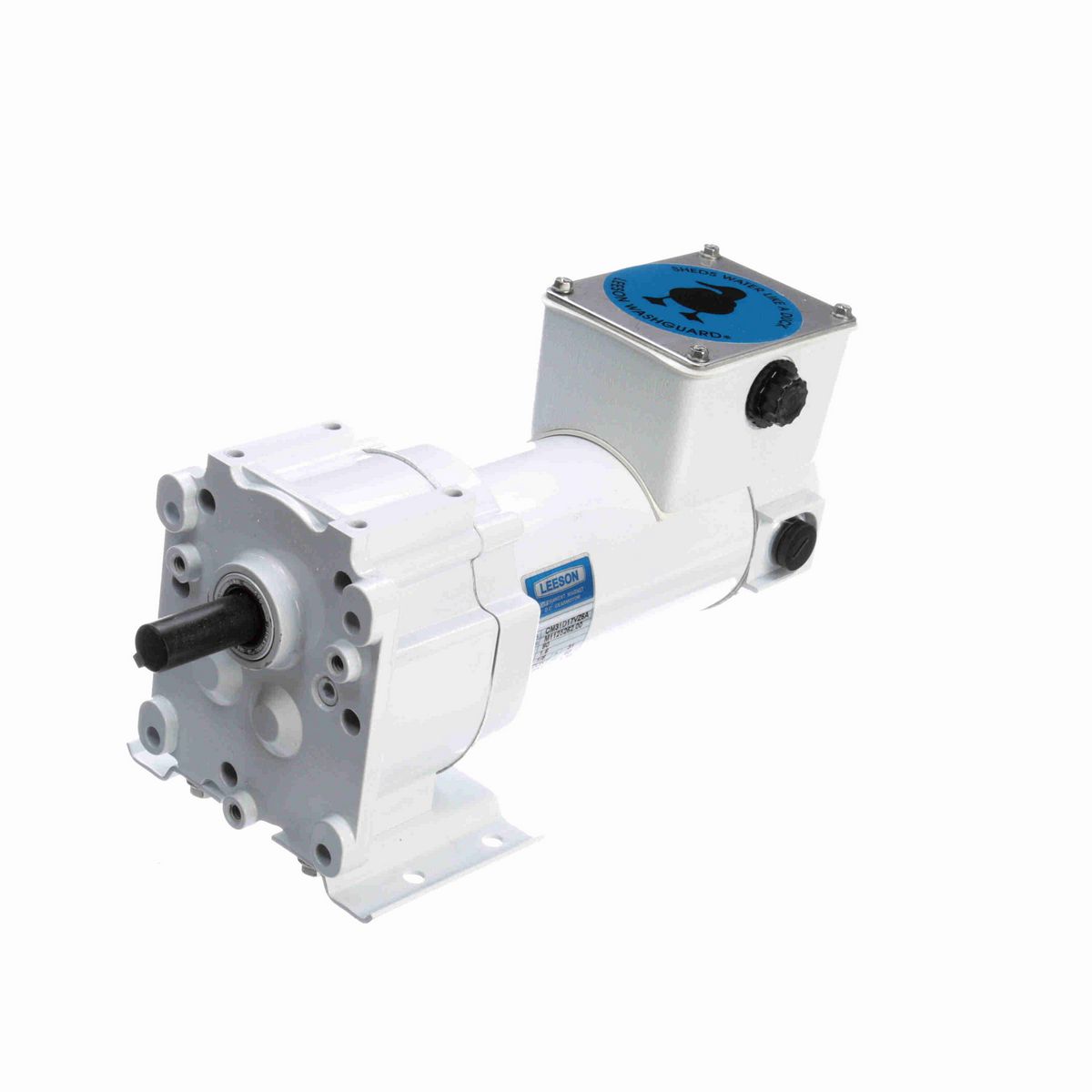 LEESON White Duck™ Parallel Shaft Gearmotor, 0.13 HP, 90 V, 31 RPM, 31 Frame, TENV - M1125262.00