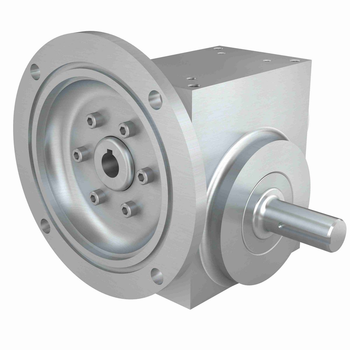 Hub City Cleanline Stainless Steel Worm Gear Reducer Stainless Steel Washdown Worm Reducer - SSW184 20/1 C WR 56C