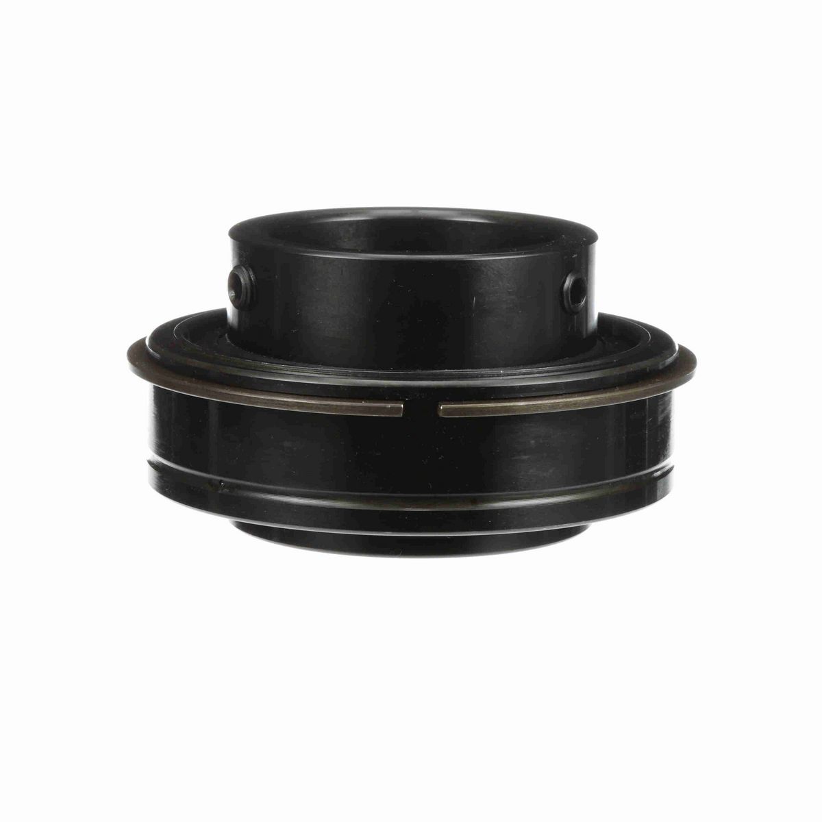 Sealmaster Mounted Insert Only Ball Bearing - 52100 Bearing Steel, Black Oxided - Setscrew Lock - ER-43C