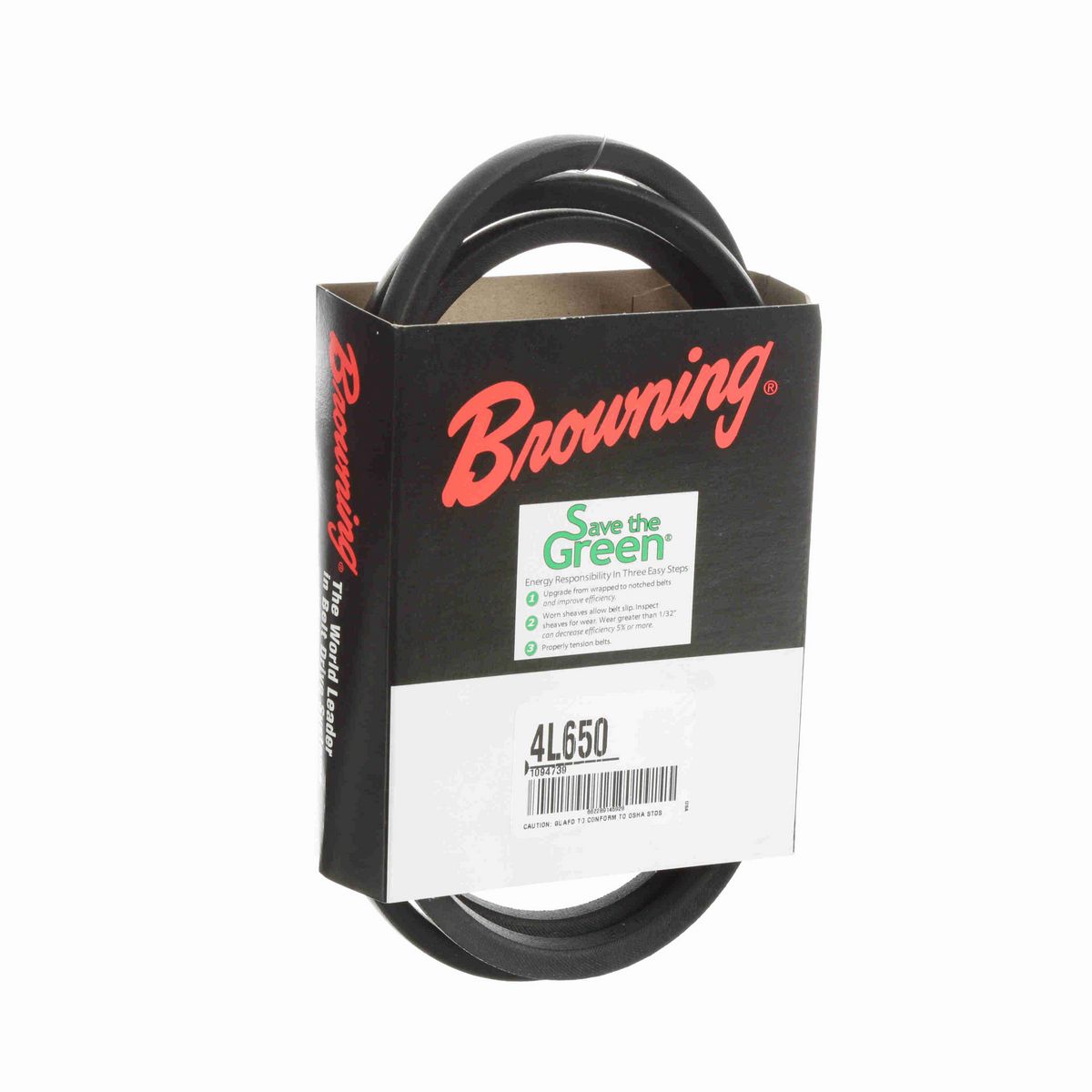 Browning Rubber FHP Belt - 4L650