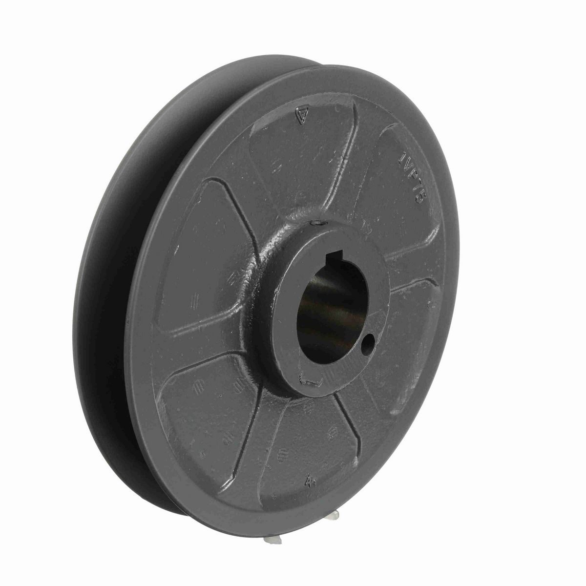 Browning 1 Groove Cast Iron Finish Bore FHP Variable Pitch Sheave - 1VP75X 1 5/8