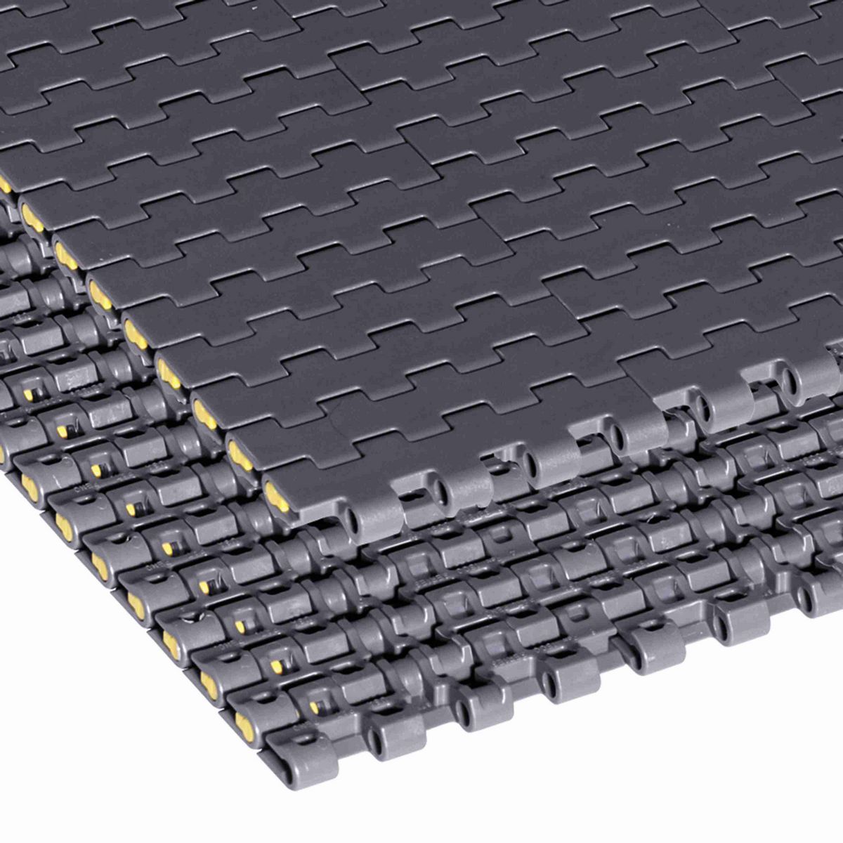 Rexnord 1505 Straight Running Solid Top, Material: White High Temperature, Width: 9in, Pitch: 15mm - WHT1505-9
