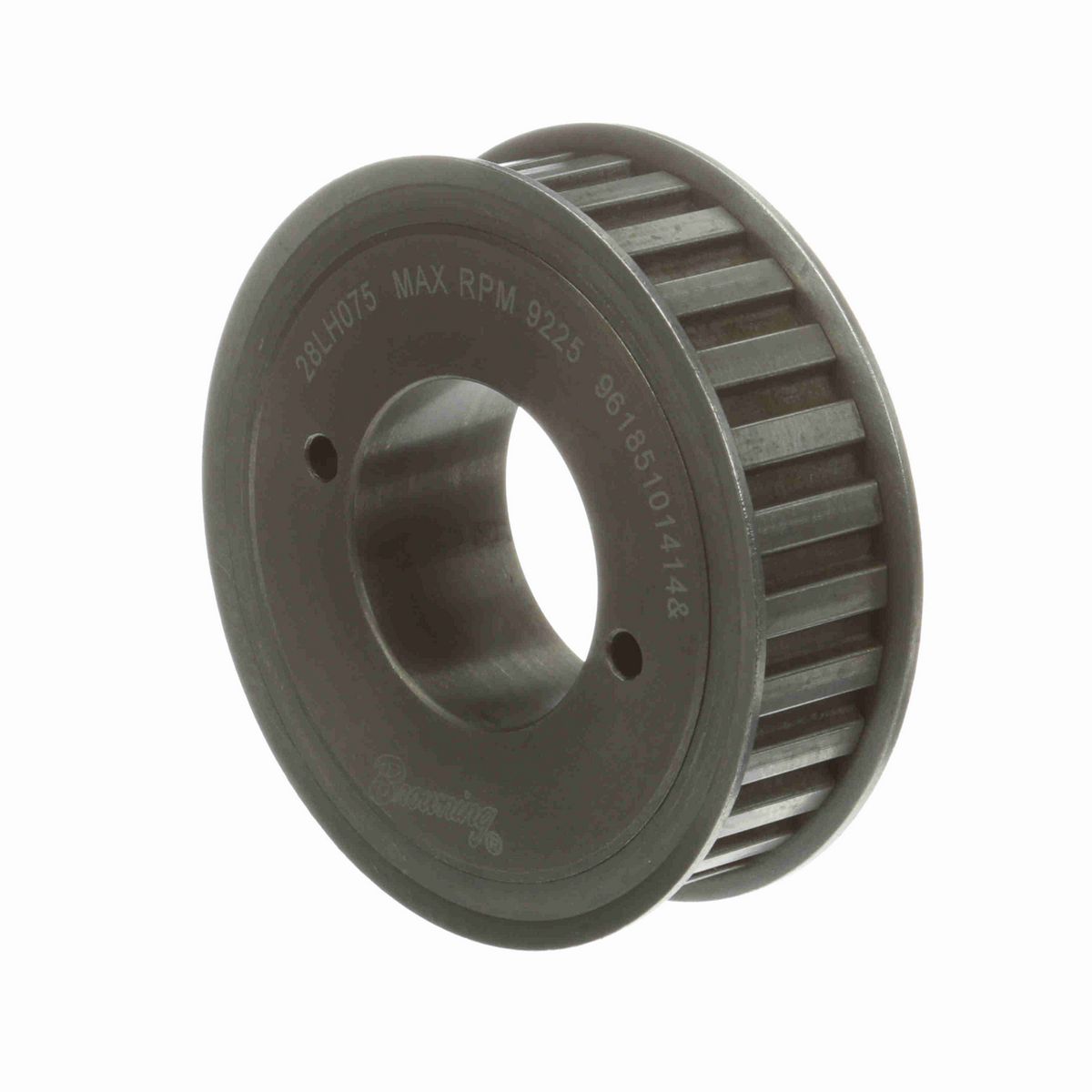 Browning Steel Bushed Bore Gearbelt Pulley - 28LH075