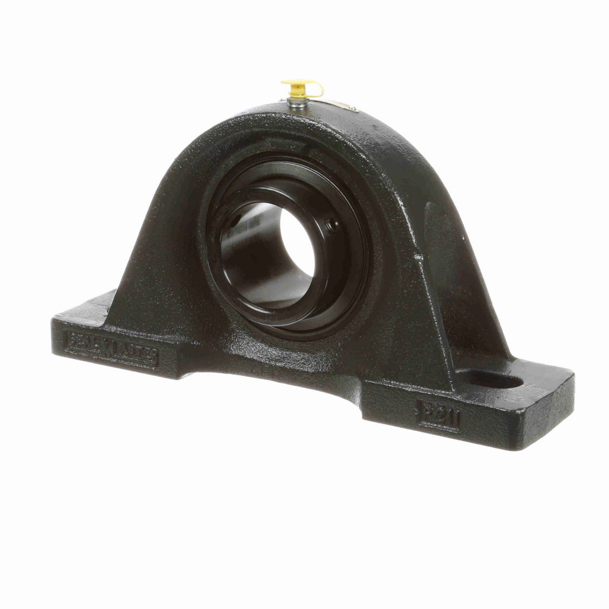 Sealmaster Mounted Cast Iron Two Bolt Pillow Block Ball Bearing - 52100 Bearing Steel, Black Oxided - Setscrew Lock - SP-36