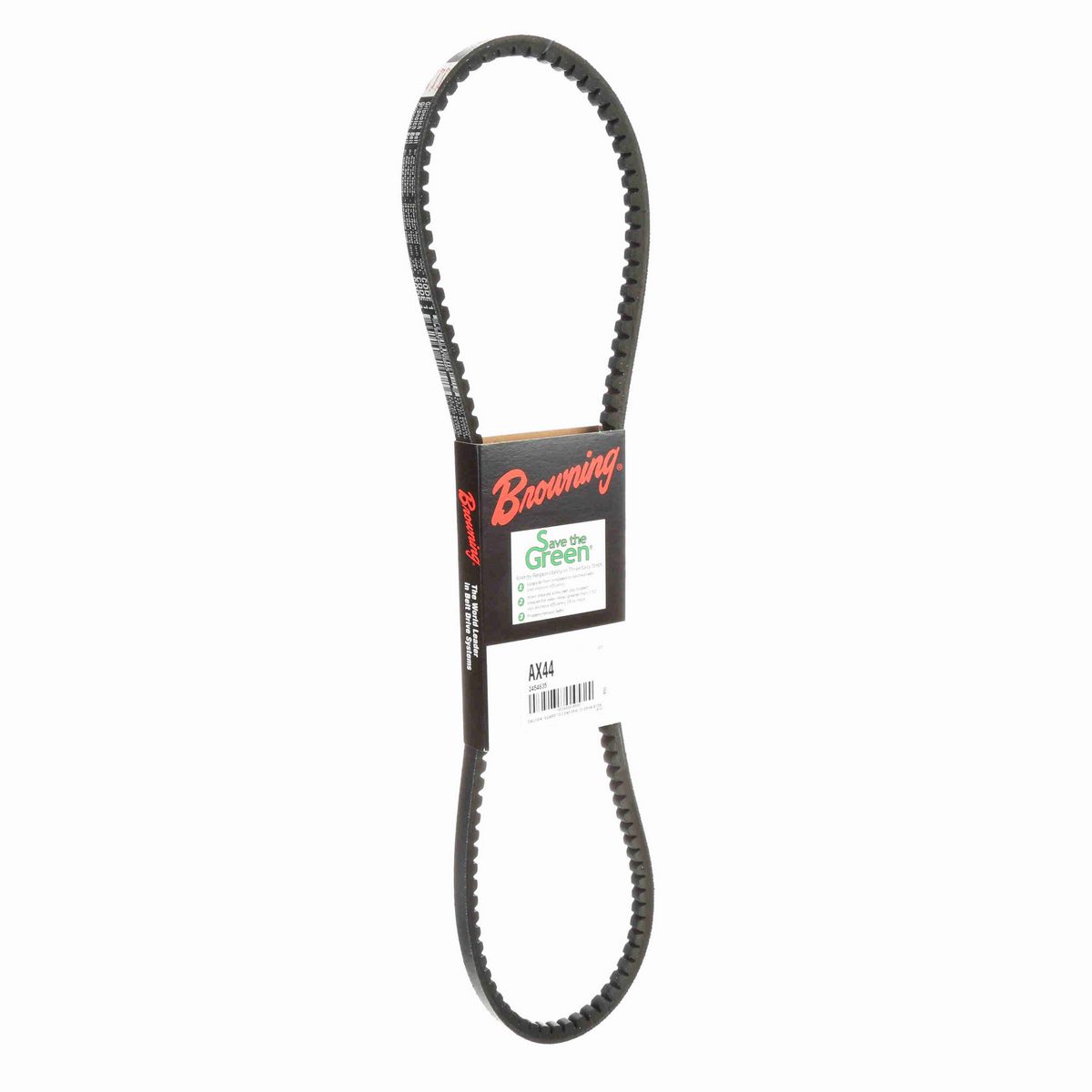 Browning EPDM Notched Belt 98% Efficient - AX44