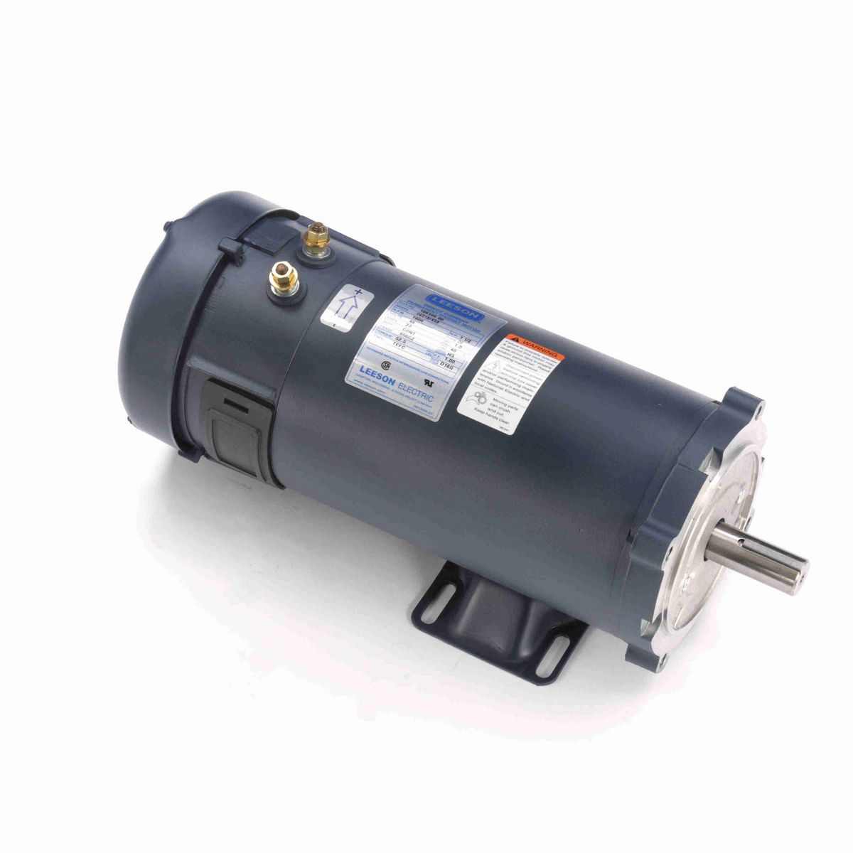 LEESON Low Voltage Motor, 1.50 HP, 48 V, 1800 RPM, S56CZ Frame, TEFC - 109105.00