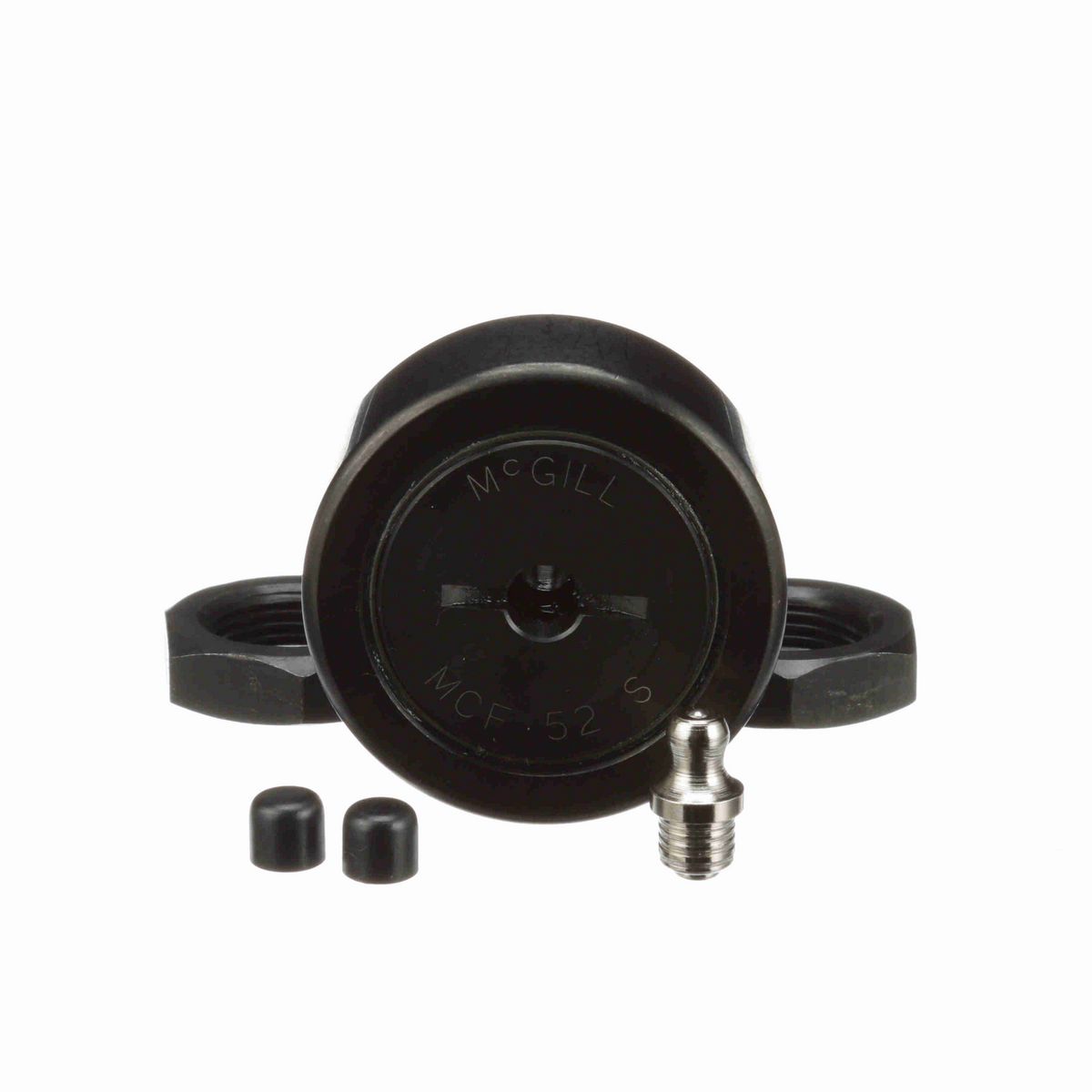 Опорный ролик с цапфой McGill CAMROL MCF 52 S, бочкообразный, с уплотнением, со шлицем под отвёртку, метрический