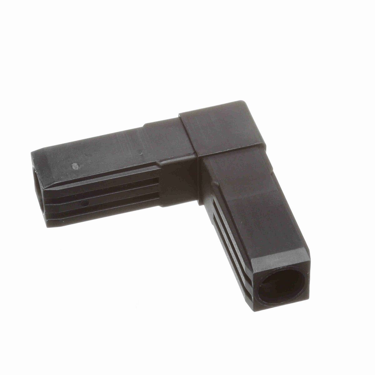 System Plast Corner Joint, 2-Way, Plastic, Steel Reinforced - SF-C2PR-BK
