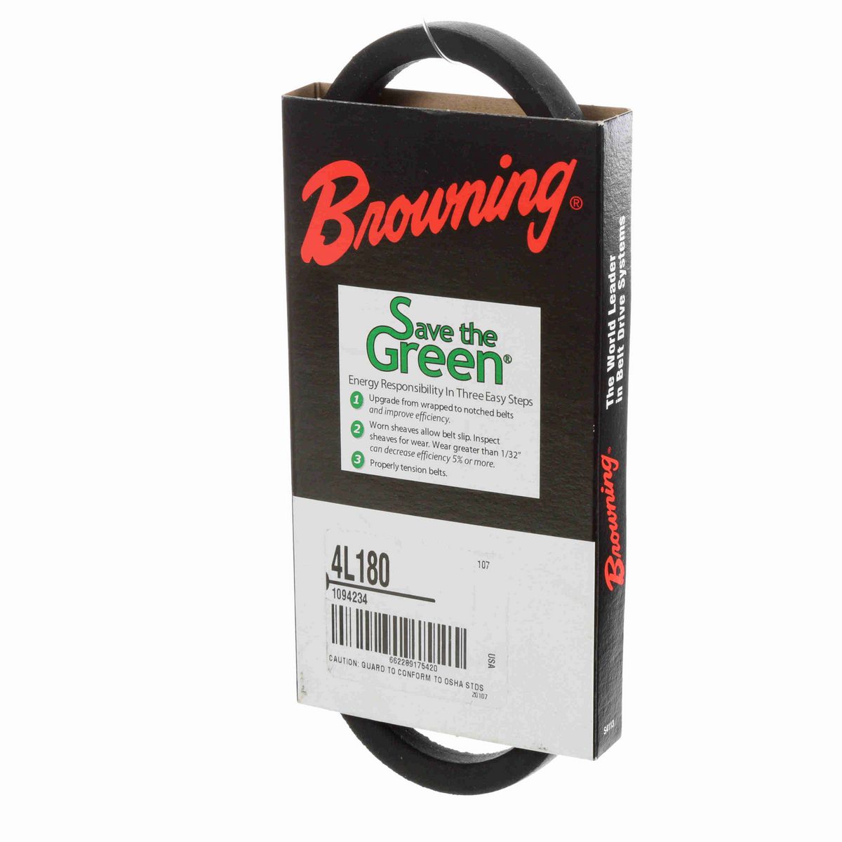 Browning Rubber FHP Belt - 4L180