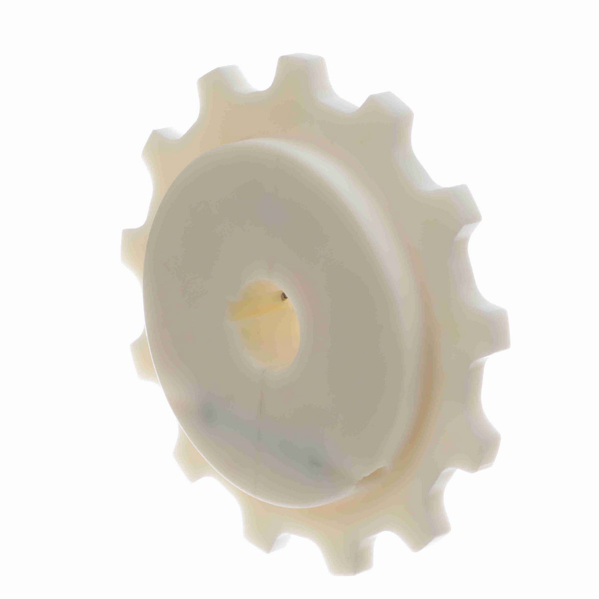 System Plast 1700 Series Split Machined Sprocket with 13 Teeth, a 1-1/2in Round Shaft-Ready Bore and Setscrew - 1700-13R1.5-DMS-SS